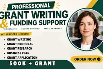 write grant writing grant research grant proposal nonprofit small business grant