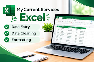 clean, format, merge, split excel data