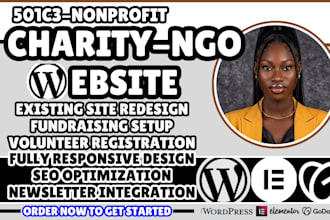 charity website, ngo website, 501c3 website, donation, nonprofit website