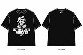 create fashion luxury streetwear tech pack hoodie shirt design fashion tech pack