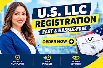 register a US llc with ein and business address