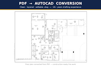 pdf to autocad conversion