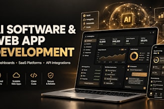 build ai saas, ai software, and custom ai web applications