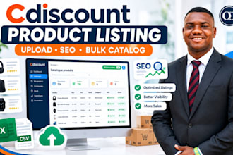 upload cdiscount marketplace bulk listing amazon allergo zalando product listing