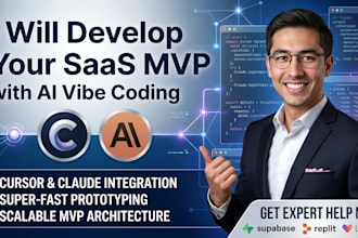 develop your saas mvp with ai vibe coding using cursor and claude