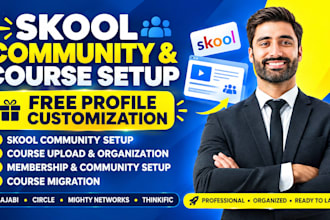 do skool online course creation, migrate course content, skool video course