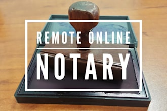 notarize UK US online notary, notarize legal document usps form 1583