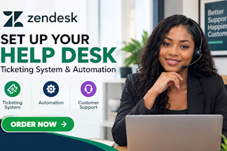 set up your zendesk trial help desk, ticketing system and automation