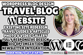 travel blog website, travel site redesign, travel website, wordpress travel blog