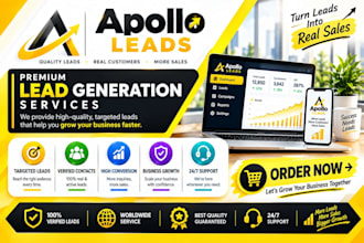 targeted b2b leads using apollo any industry