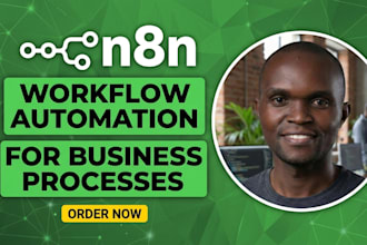 create n8n workflow automations for your business processes