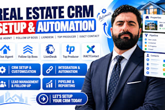 setup real estate crm wise agent follow up boss liondesk real geeks rei reply