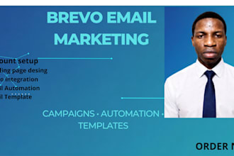 set up brevo email marketing and automation