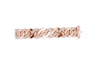 design custom cuban bracelet 3d cad for printing