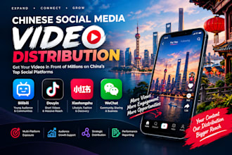 upload and manage bilibili xiaohongshu douyin wechat weibo chinese social media