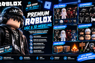 create a complete roblox ugc bundle from scratch
