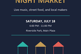 design an eyecatching flyer or promotional graphic