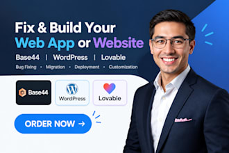 base44 to wordpress bug fixing migrate base44 app deployment lovable ai website