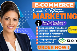 design omnisend mailchimp email automation flows for ecommerce