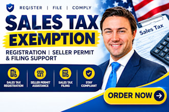 do US sales tax filing, registration and seller permit