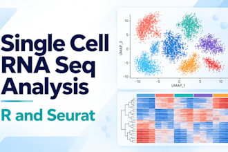 analyze single cell rna seq data using r and seurat
