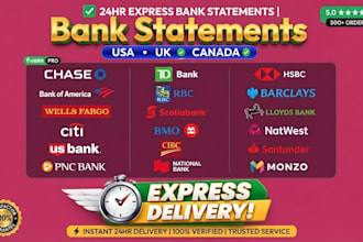 made bank statement made bank statement editable format as you need