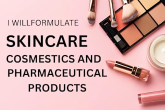 formulate skincare, cosmetic, and pharmaceutical products