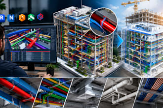 do mep clash detection and bim coordination in revit and navisworks