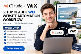 setup claude wix website automation workflow claude ai wix design optimization