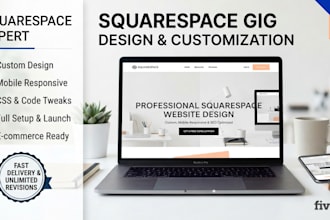 setup, design, and fix your squarespace website and custom CSS