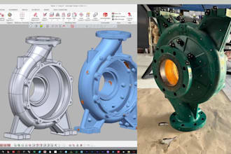 convert stl to cad, 3d scan to cad, and reverse engineer mechanical parts