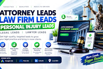 generate attorney leads law firm leads personal injury leads legal leads lawyer