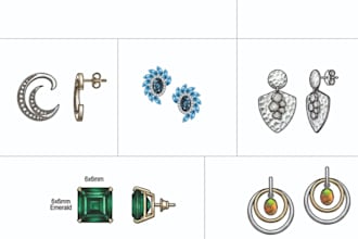 design custom fashionable jewelry pieces and collections