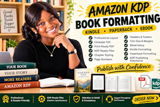 do amazon KDP book formatting, kindle ebook formatting paperback book publishing