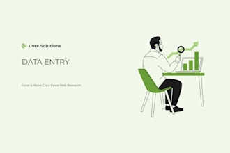 do professional data entry and virtual assistant work