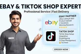 complete manage your ebay dropshipping store and automation
