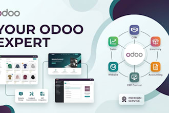 be your odoo expert, odoo website design, odoo ecommerce, odoo customization