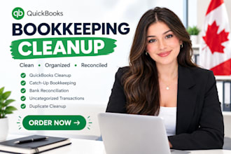 cleanup bookkeeping catch up books and reconcile accounts