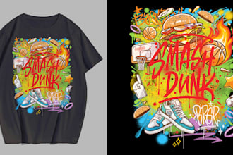 do illustration, typography t shirt, graphic t shirt, streetwear t shirt design