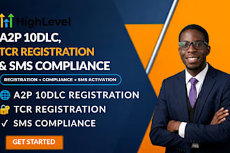 help you verify your a2p 10dlc registration, tcr registration and SMS compliance