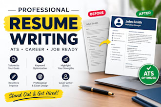 write an ats optimized professional resume