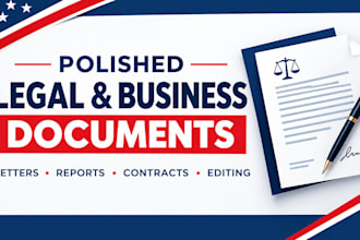 write polished legal documents, letters and business content with expert insight