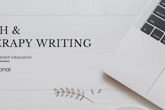 write professional and medical content