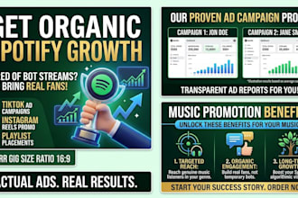 run effective campaign ads to promote spotify music promotion