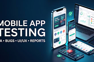 qa review and test ios app, website review, and android app user experience