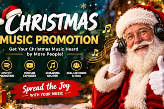 promote your christmas song to targeted music audiences