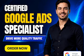 setup and manage  ads campaign, adwords as a google ads expert