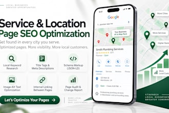 optimize your service and location pages for local SEO