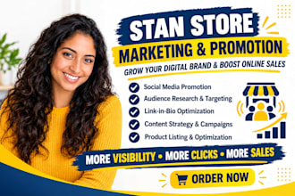 do stan store marketing, etsy stan store , stan store sales funnel and promotion
