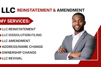 file your wyoming or delaware llc amendment, reinstatement and revival